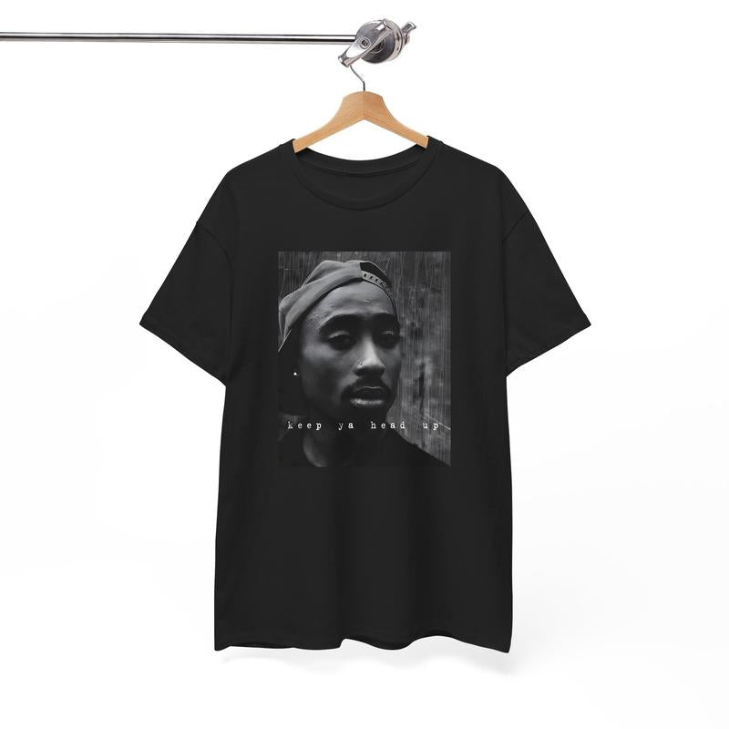 2PAC Rapper Tshirt, Hip Hop Legends and Pioneers Tee, Gift For Fan, 90s Hip Hop, 2PAC012