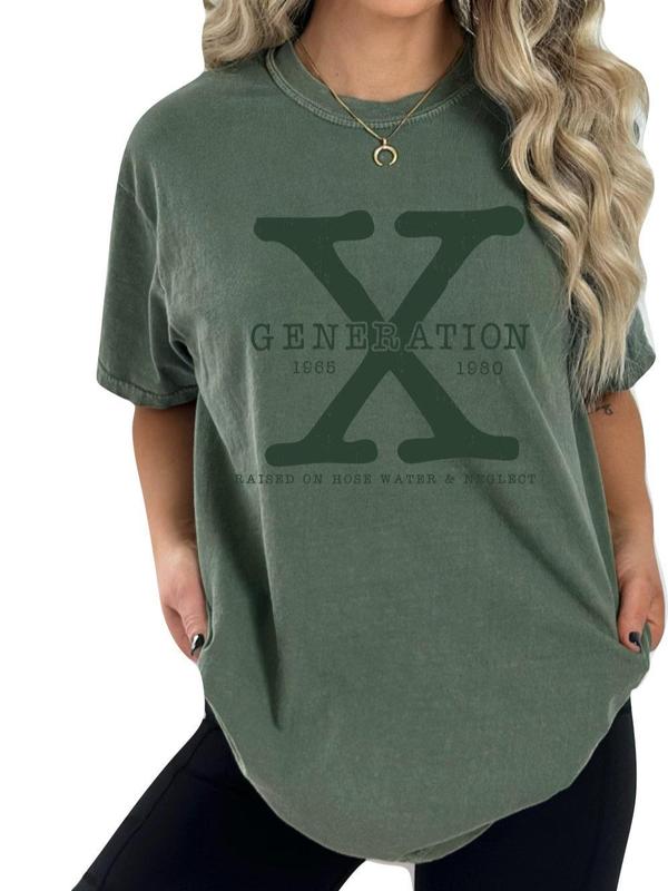 Gen X Colors Tshirt Generation X Tee Gen X Tshirt Generation X Shirt Raised on Hose Water Sweatshirt, Hoodie, Comfort Colors