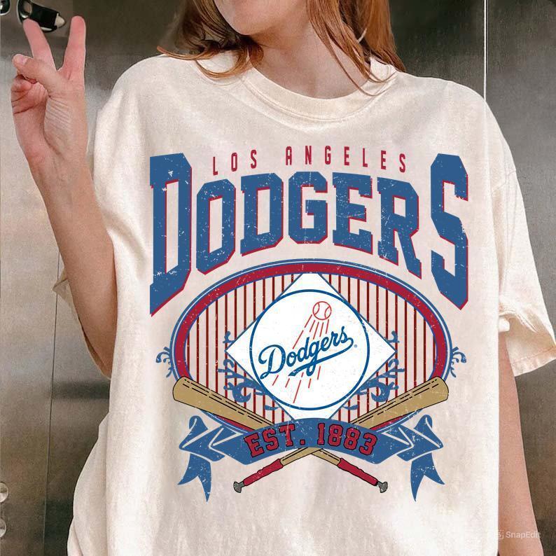 Los Angeles Dodd gers Shirt, Baseball Shirt, Dodd gers Baseball Shirt, Dodd gers Vintage Style Shirt, T-Shirt, Women, Men