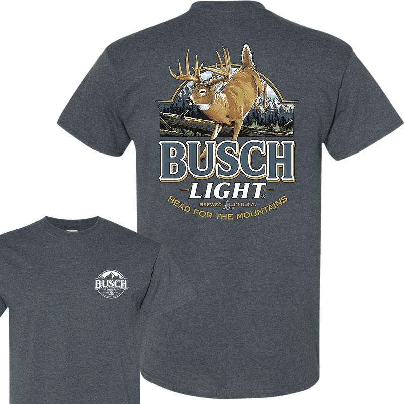 Limited Busch Light Deer Label Double Side Shirt, For Men, For Women