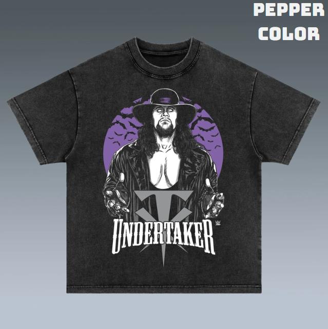 VINTAGE TEE  UNDERTAKER, Prints Vintage T-Shirt, Wrestler Shirt, WWE Shirt, Graphic Tee , Unisex T-Shirt, Gift For All Top Menswear Cotton Polyester