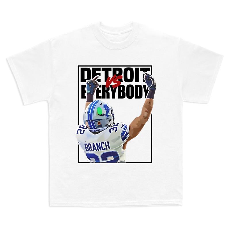 Branch Vs Everybody T-Shirt, Branch Football Shirt, Unisex Jersey Short Sleeve Tee
