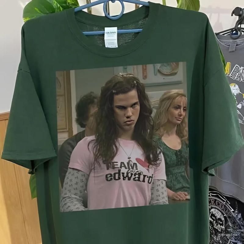 Vintage Twilight Meme Shirt, Jac0b Shirt Unisex Cotton Streetwear Shirt Menswear T-Shirt Top Print