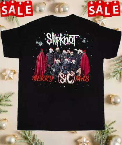 Slipknot Band Merry Christmas T- Shirt Rock Band Gift For Family Christmas season