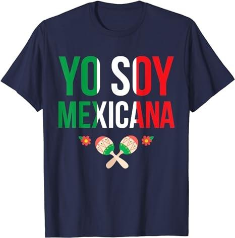 Yo soy mexicana mexican t shirt