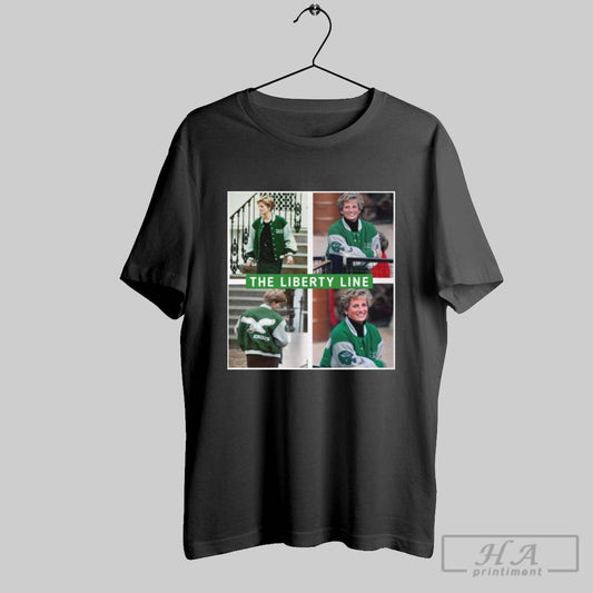 Philadelphia Eagles Princess Diana The Liberty Line Poster T Shirt