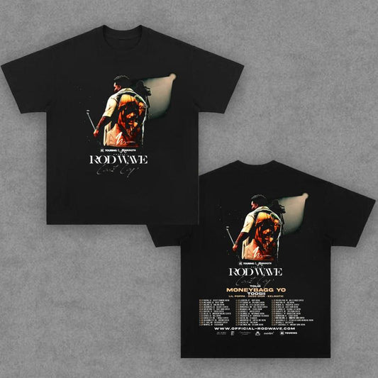 Rod Wave, Rod Wave Rapper Shirt, Graphic T-Shirt, Rapper Shirt Rap Tee, Vintage Y2K, Hoodie, Sweatshirt Clothing Cotton