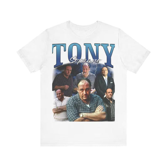 Tony Soprano Vintage Bootleg Shirt, 90s Bootleg Rap Tee, Graphic Design T-Shirt