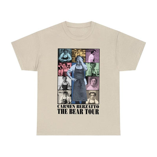 Carmy The Bear Tour T-Shirt Sweatshirt Hoodie Unisex Cotton Fabric Menswear Short