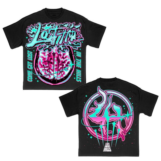 Y2K Graphic Lost Hill The Brain Personalize Printed Tshirt Casual Cotton