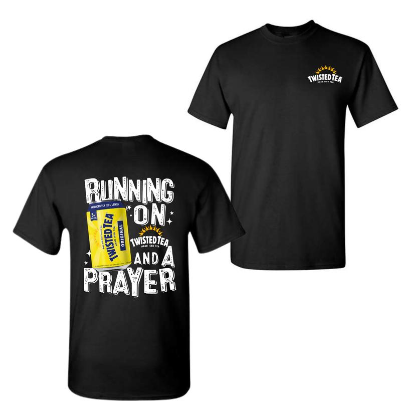 Running On Twisted And A Prayer 2 Sided T-Shirt, Twisted T-Shirt For Men And Women, Trendy Shirt