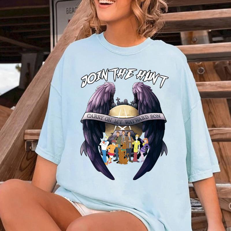 Supernatural Join The Hunt T Shirt, Supernatural Vintage T Shirt, Gift For Woman and Man Unisex T-Shirt Sweatshirt Hoodie