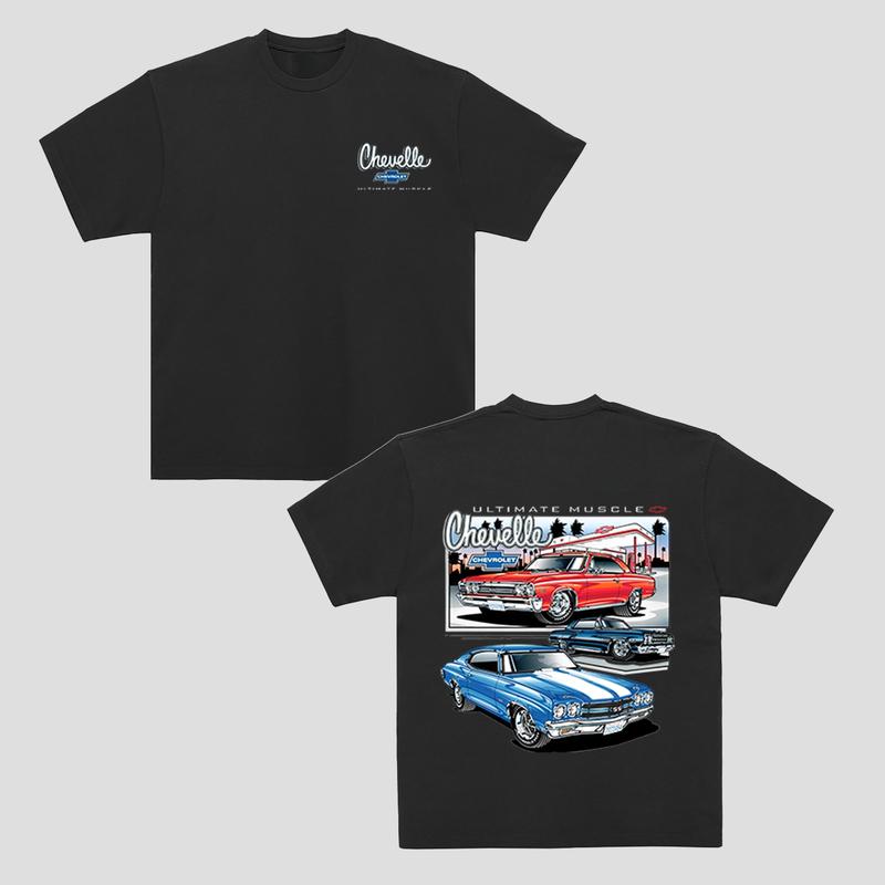 Chevelle Ultimate Muscle T-Shirt - SS 65 67 70 Chevy Z-16 SS396 SS454
