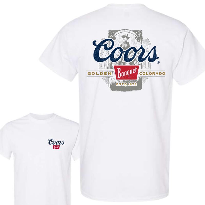 Coors Banquet Beer T-shirt, Gildan Unisex Tee For Him, For Her Classic Cotton