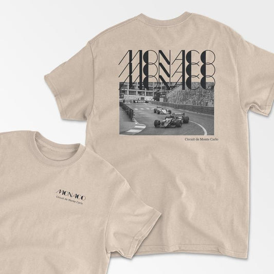 Monaco F1 T-shirt DRG Formula Racing Tee Circuit De Monte Carlo F1 Gift Racing Inspired T-Shirt Aesthetic Racing Clothing wompwompmrcomershirt
