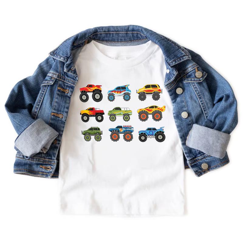 Monster Truck Shirt, Boy Truck Shirt, Birthday Gift, Boy Bift T-shirt, Boys Truck Shirt, Car Truck Shirt, Monster Truck Shirt, Truck Lover Shirt, Truc