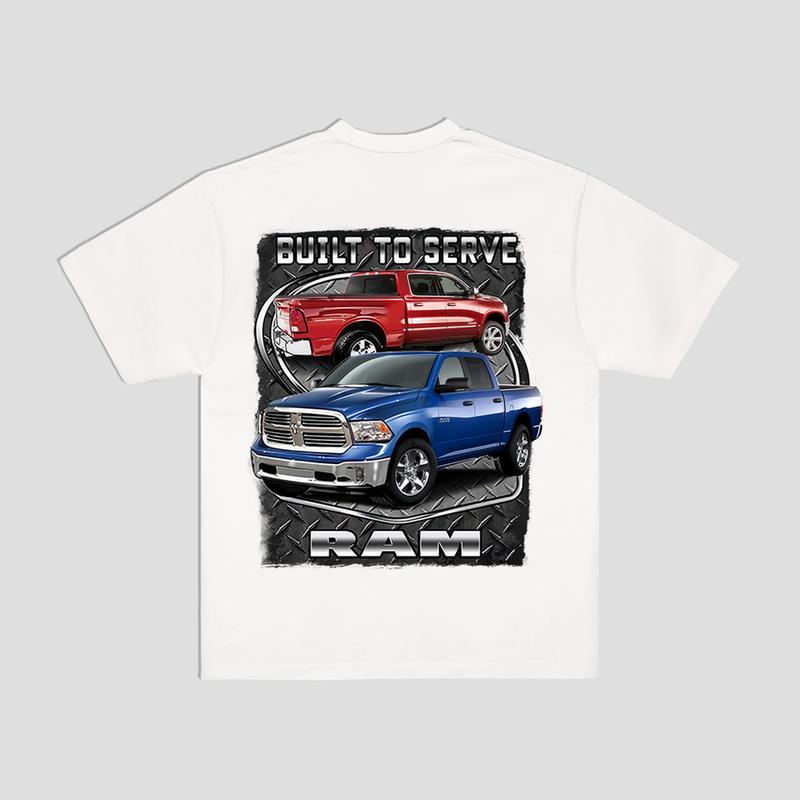 RAM Trucks HEMI T-Shirt Dodge RAM 1500 American Truck Mens Tee