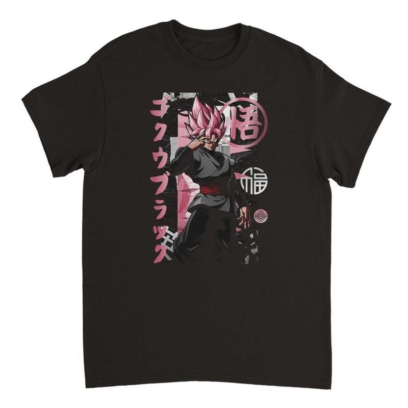 Black Goku T-shirt, Dragon ball TShirt Menswear Top