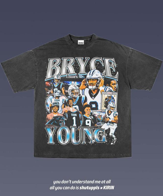 BRYCE YOUNG 1.0 Graphic Tee  American Football  Gift For Fan