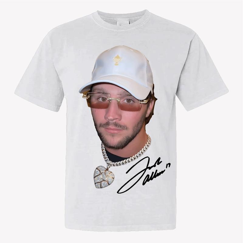 Josh Allen Swaggy Dreams Football T-Shirt Sweatshirt, Josh Allen Buffalo Shirt, Vintage Buffalo Tee, Buffalo Shirt, Perfect for Fans of Buffaloo