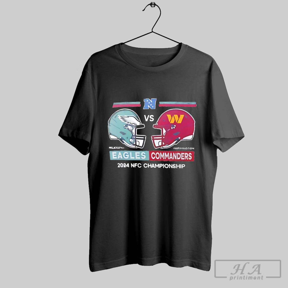 Philadelphia Eagles Vs Washington Commanders Nfc Championship Conference Matchup 2024 Shirt