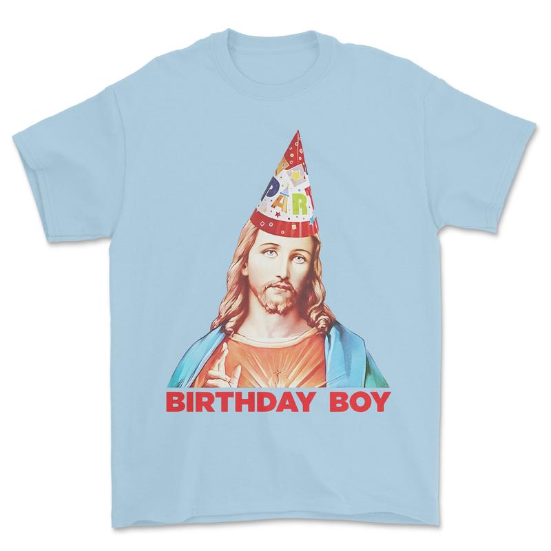 Jesus Birthday Boy Tee, Christian Tees For Men, For Women