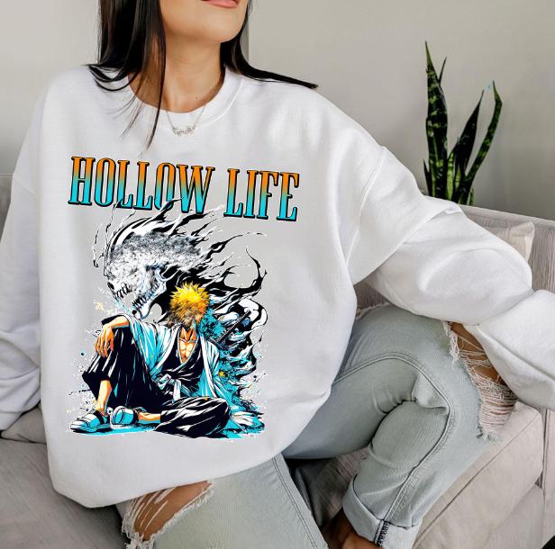 Ichig0 Bleachh, Ichig0 Holll0w life Sweatshirt Hoodie Shirt, animee shirt