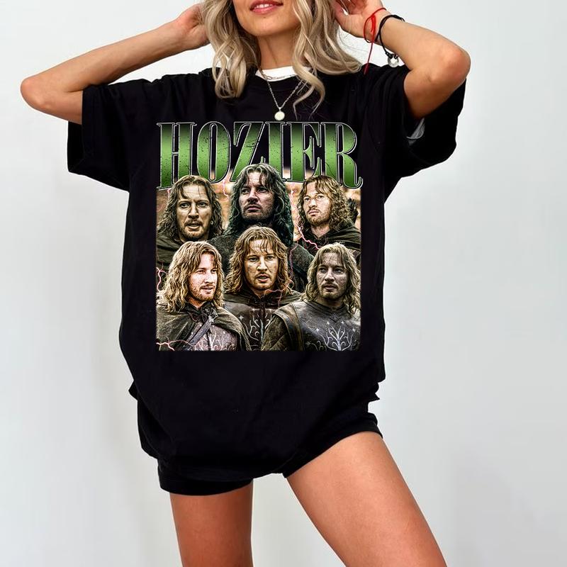 Hozier Faramir Shirt Cotton Top Basic Fit