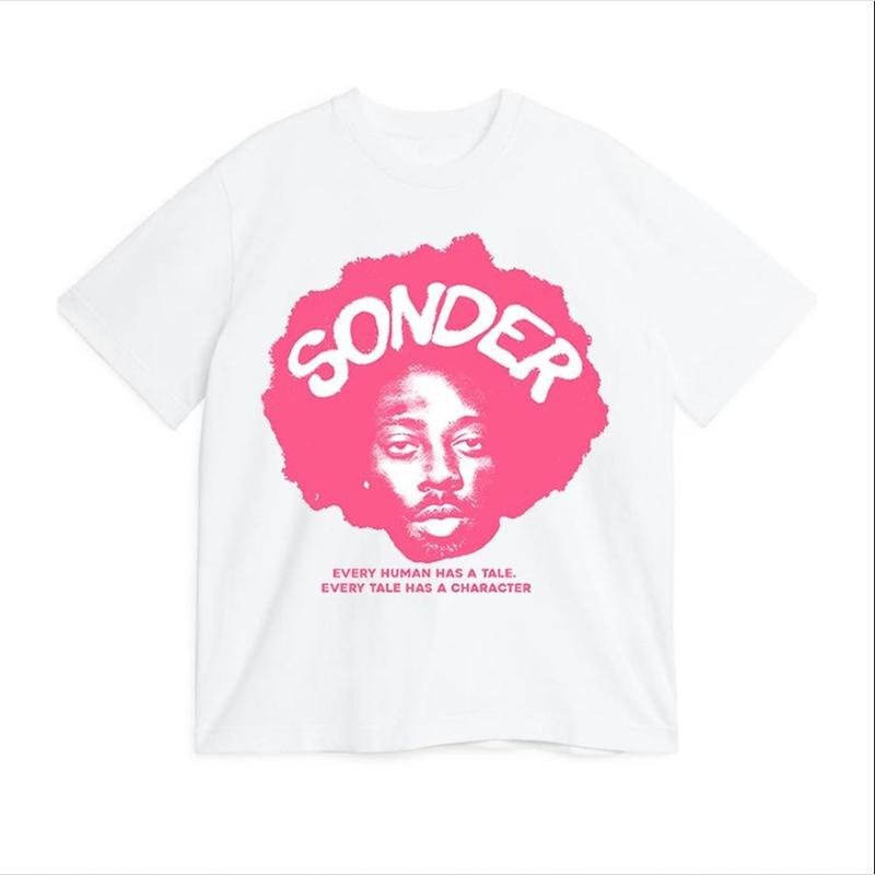 Brent Faiyaz Sonder Pink T-Shirt, Concert Rap Hip Hop Tee