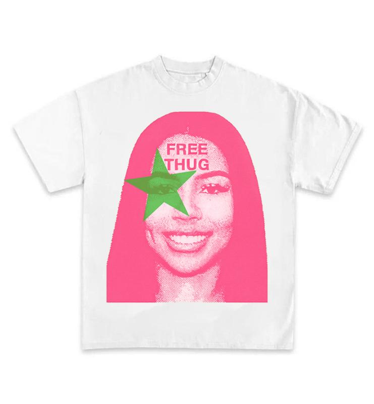 Free Thug Pink T-Shirt