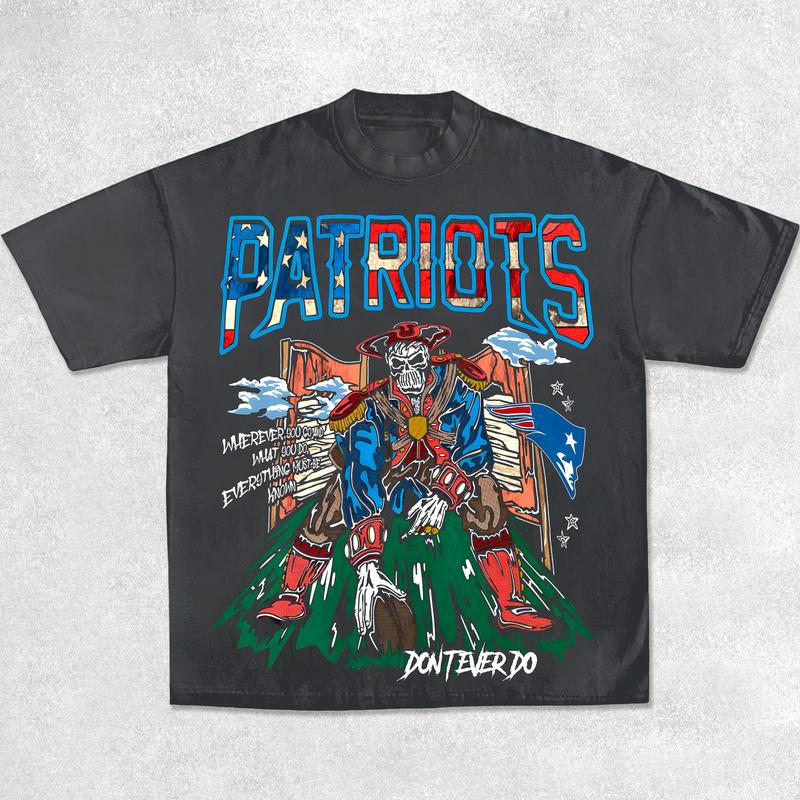 Patriots Shirt, Vintage 90s Unisex Football Tees, Football T-Shirts, Sports Shirt, Game Day Tee, Football Fan Gifts