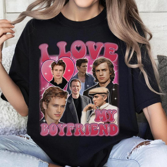 Star Movie War Christensen I Love My Boyfriend Shirt Sith 20Th Anniversary Sith Wars Shirt Anakin Padme Shirt 5