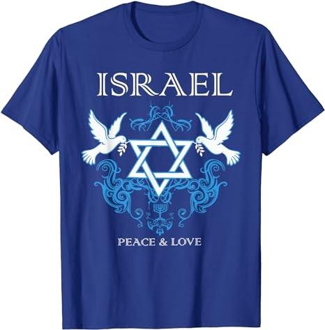 I Stand With Israel Peace Flag Women Men Support Israel Men T-Shirt
