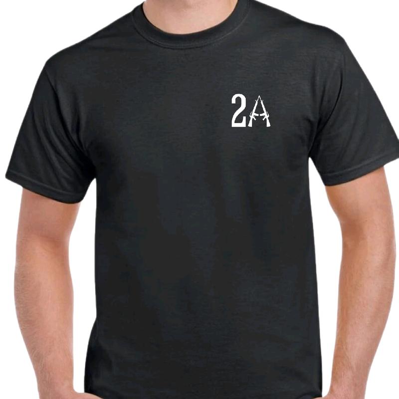 2nd Amendment Supporter T-shirt Menswear. Casual