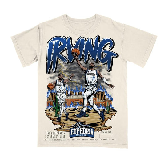 Vintage Kyrie Irving Graphic Tee - Men's Basketball T-Shirt