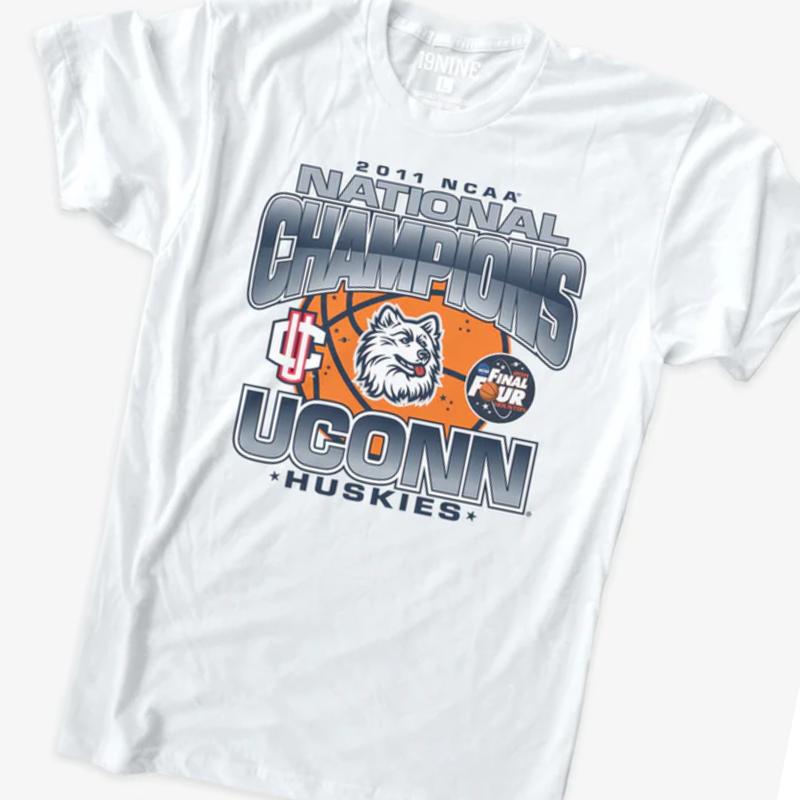 VINTAGE 90S UCONN '11 NCAA CHAMPS FINAL FOUR