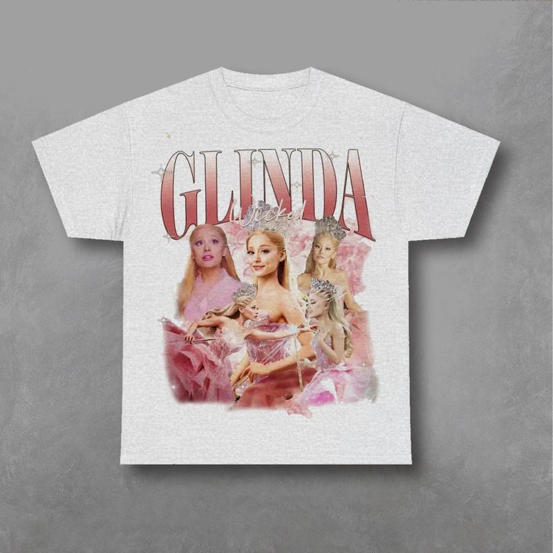 Glinda Wicked Shirt, Glinda The Good Shirt, Wizard Of Oz Witch Pink And Green Tee, Wicked Tee Unisex Graphic Cotton Tops