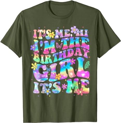Its Me Hi Im The Birthday Girl Its Me Birthday Party Girls T-Shirt