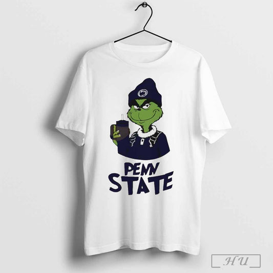 Penn State Nittany Lions Boujee Grinch Coffee T Shirt