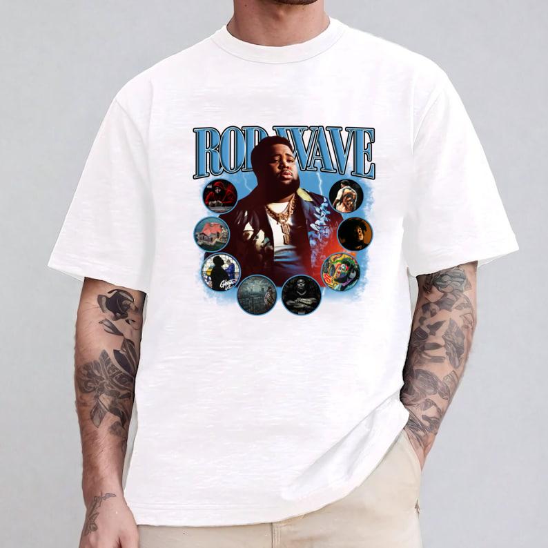 RW Shirt, Rapper ConcERT Shirt, Rapper Song Collection Shirt