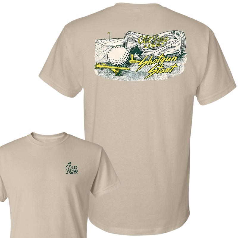 Old Row Golf Shotgun T-Shirt, Unisex T-Shirt, For Men, For Women