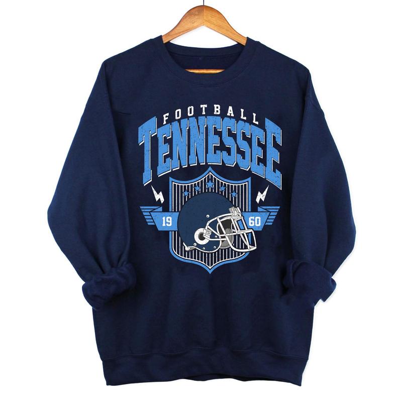 Retro 90s Style Tennessee Football Sweatshirt, Tennessee Team Football Sweatshirt, Tennessee Football, Game Day Sweatshirt, Sunday Tennessee, Gift For