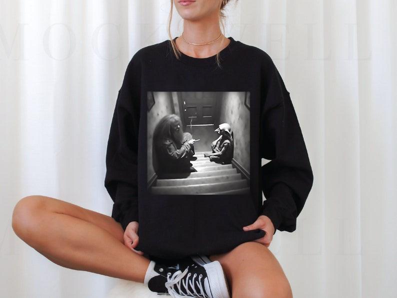 Dobby and Hagrid by the Stairs Shirt - Unisex Cotton Tee