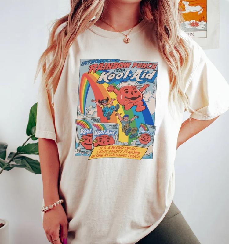 Kool Aid '84 Shirt Funny Shirt, Graphic Shirt, Cute Graphic Tee, Vintage Shirt, Retro Kool Aid Shirt, Viral Shirt, Gift For Her, Unisex T-Shirt, Gifts