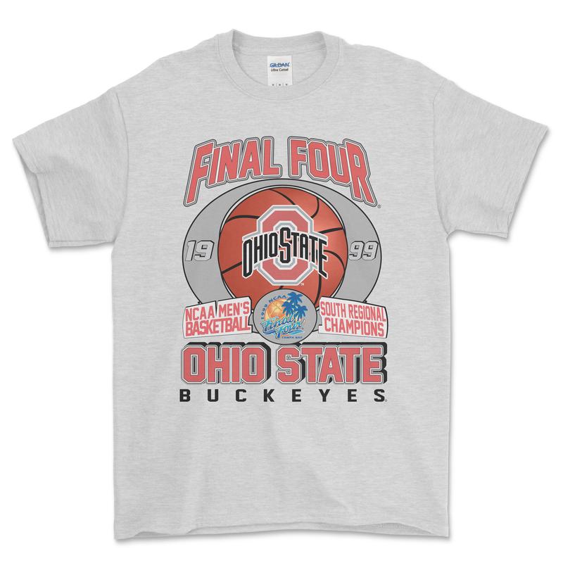 1999 NCAA Final Four Ohio State T-Shirt,, graphic vintage sports tees for men