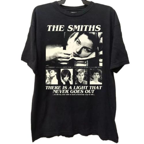 The Smiths T-Shirt, There is A Light That never Goes Out ,The Smiths tshirt Cotton Menswear