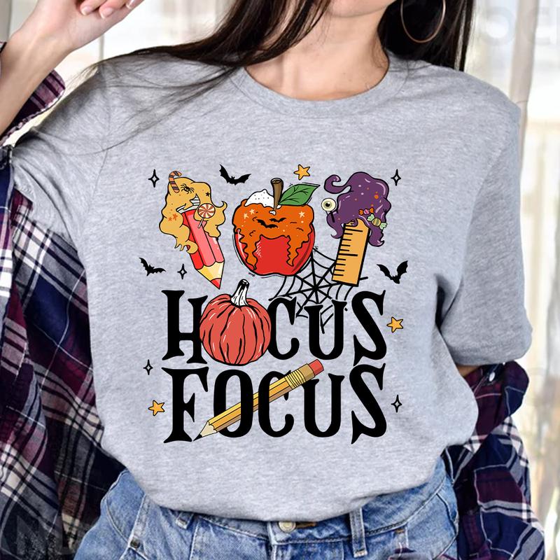 Halloween Teacher Shirts, Hocus Focus Shirt, Hocus Focus Teacher Shirt, Fall Teacher Shirt, I Smell Children Teacher Tshirt, Gift for Teacher, Hallowe