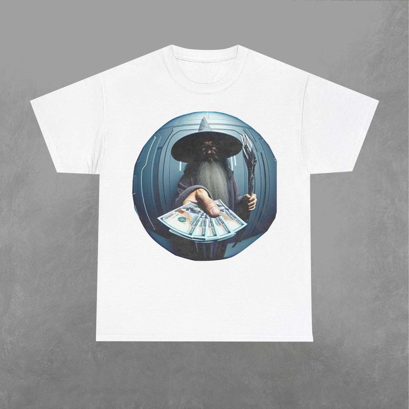Gandalf Gives Money Shirt, Gandalf Shirt, LOTR Lord Of The Ring Sweatshirt Prints
