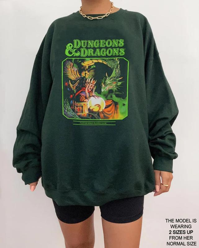 Dungeons & Dragons Vintage Inspired Tee, DnD Shirt, Vintage Dungeons & Dragons 1974 Sweatshirt, DnD Sweatshirt, Dungeon Master Sweatshirt