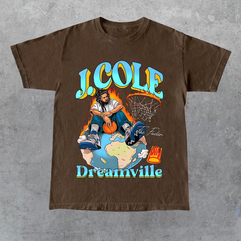 Limited J Cole Dreamville Vintage T-Shirt, Gift For Women and Man Unisex T-Shirt
